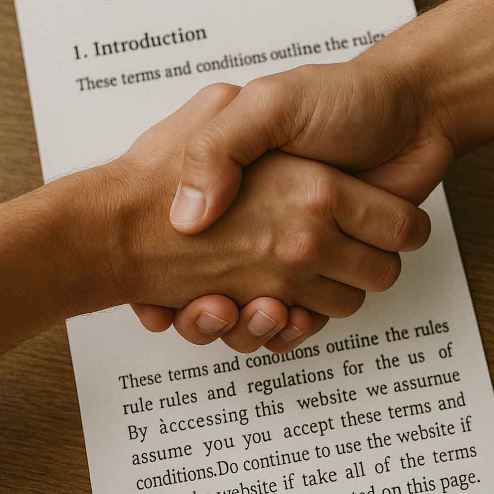 terms and conditions